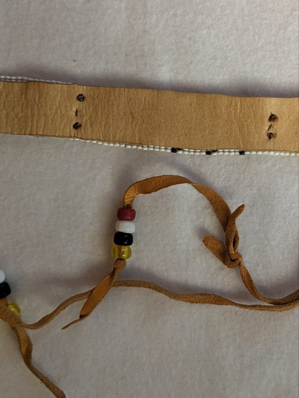 Native Beaded Belt - Picture 7 of 8